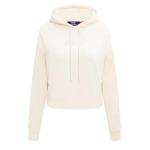 Pro Standard Womens WNBA Toronto Tempo Neutral Cropped Pullover Hoodie Eggshell Xs