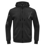 Pro Standard MENS WNBA Golden State Valkyries CLASSIC Triple BlackFULL ZIP HOODIE BLACK L