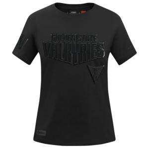 Pro Standard Womens WNBA Golden State Valkyries Classic 3BK S/S Slim TEE Black M