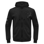 Pro Standard MENS WNBA CONNECTICUT SUN CLASSIC 3BK FULL ZIP HOODIE BLACK XL