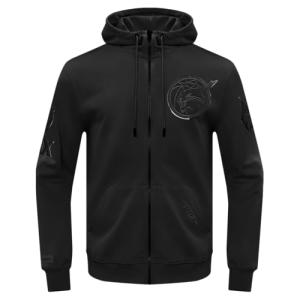 Pro Standard MENS WNBA MINNESOTA LYNX CLASSIC 3BK FULL ZIP HOODIE BLACK L