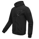 Pro Standard MENS WNBA MINNESOTA LYNX CLASSIC 3BK FULL ZIP HOODIE BLACK L