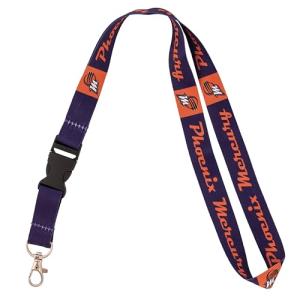 Desert Cactus Phoenix Mercury Lanyard Keychain Detachable WNBA Breakaway Snap Buckle Car Keys ID Badge Holder (Lanyard A)