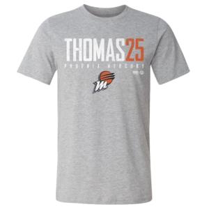 500 LEVEL Alyssa Thomas Phoenix Mercury Shirt - Alyssa Thomas Phoenix Mercury Elite WHT (Heather Gray, XXX-Large)