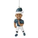 FOCO - NFL 4" Elf Player Resin Xmas Christmas Tree Team Ornament (Jalen Hurts - Philadelphia Eagles)