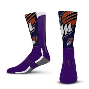 For Bare Feet WNBA PHOENIX MERCURY Zoom II Crew Sock Size Large