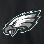 Fanatics Men's Jalen Hurts Black Philadelphia Eagles Icon Player Name & Number T-Shirt