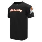 Pro Standard Mens WNBA Phoenix Mercury Classic Chenille Short Sleeve Tee Black L