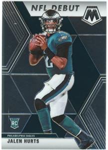 2020 Panini Mosaic #265 Jalen Hurts RC Rookie Philadelphia Eagles NFL Football Trading Card