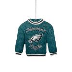 FOCO - NFL Football Holiday Sweater Resin Xmas Christmas Tree Hanging Ornament (Philadelphia Eagles - Jalen Hurts)