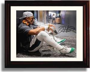 Framed Jalen Hurts Philly Legend - Philadelphia Football - Super Cigar Autograph Print