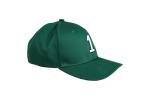 Shxinet Jalen Hurts 1# Green Embroidered Baseball Cap Flat Brim Hat with Stitching for Sports Outdoor - Unisex
