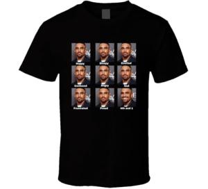 Jalen Hurts 4th and 1 Tush Push Cool T Shirt XL Black