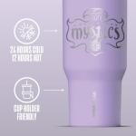 Hydrapeak x WNBA Officially Licensed Washington Mystics 25 oz Tumbler with Sip and Straw Lid, Cup Holder Friendly, Leakproof Insulated Tumbler