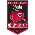 Cincinnati Reds Heritage History Banner Pennant