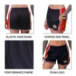 Ultra Game WNBA Official Womens Teamplayer Basketball Shorts, Washington Mystics, Team Color, Large