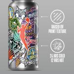 Hydrapeak x WNBA Officially Licensed All Team Sticker Print 32 oz Insulated Water Bottle with Straw Lid and Handle (WNBA, 32 Ounces)