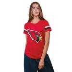 Arizona Cardinals Women's Soft Mesh Varsity Tee