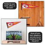WinCraft Kansas City Chiefs Pennant Banner Flag