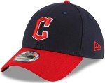 New Era MLB Toddler Child Team Classic 39THIRTY Stretch Flex Fit Hat Cap - Cleveland Guardians Navy Red - Toddler Child