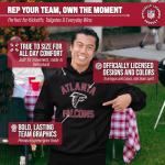 Atlanta Falcons Adult Gameday Hoodie - Black
