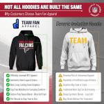 Atlanta Falcons Gameday Charcoal Hooded Sweatshirt