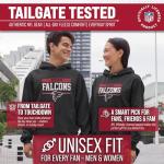 Atlanta Falcons Gameday Charcoal Hooded Sweatshirt