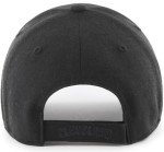 '47 MLB Black/Black MVP Adjustable Hat, Adult One Size Fits All (US, Alpha, One Size, Cleveland Guardians)