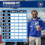 Detroit Lions Diagonal Fade Fleece Hooded Sweatshirt