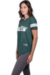 New York Jets Women's Varsity Stripe Tee Shirt