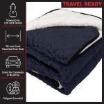 Portable Electric Heated Blanket 2-Pack for Travel