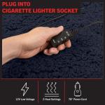 Portable Electric Heated Blanket 2-Pack for Travel