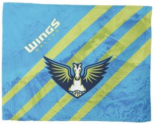 NORTHWEST WNBA Dallas Wings Splash Wave Flag Rally Towel, 15 x 18 inches