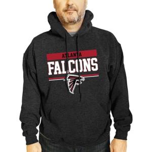 Atlanta Falcons Gameday Charcoal Hooded Sweatshirt