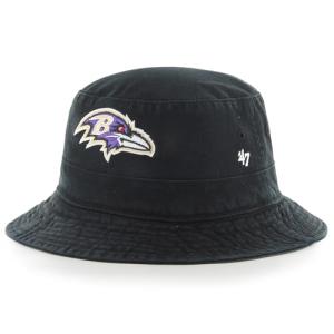 Baltimore Ravens Black Men's Bucket Hat
