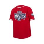 Pro Standard Big Boys WNBA Washington Mystics MESH Button Down MESH TOP RED M