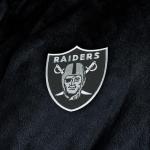 Northwest NFL Las Vegas Raiders Unisex-Adult Silk Touch Bath Robe, Large/X-Large, Team Colors
