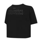 Pro Standard Womens WNBA Washington Mystics Classic 3BK S/S Boxy TEE Black M