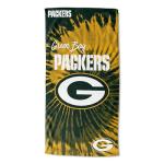 Northwest The Company NFL Green Bay Packers Beach Towel, 30" x 60", Psychedelic