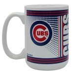 Boelter Brands Large MLB Hero Sublimated Mug, 15oz (Chicago Cubs)