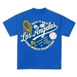 Baseball 2025 World & League Champions T-Shirt | Los Angeles LA Finals Merch | Premium Tee Shirt for Men & Women (US, Alpha, X-Large, Regular, Regular, LA Royal)