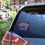 Bear Cub The City of Chicago Sport Baseball Car Bumper Sticker Decal 5'' X 4''