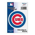 Wincraft MLB Chicago Cubs WCR68022091 Round Vinyl Decal, 3" x 3"