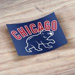 Bear Cub The City of Chicago Sport Baseball Car Bumper Sticker Decal 5'' X 4''