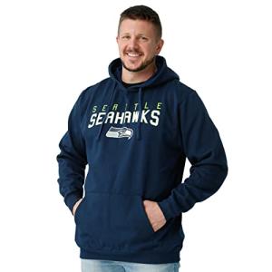 NFL Men's Solid Basic Hoodie - Size Large