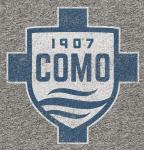 Como 1907 Vintage Tri-Blend T-Shirt - Grey (as1, Alpha, l, Regular, Regular)