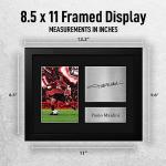 HWC Trading Paolo Maldini AC Milan Framed Gifts Printed Signed Autograph Picture for Fans and Supporters - US Letter Size