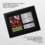 HWC Trading Paolo Maldini AC Milan Framed Gifts Printed Signed Autograph Picture for Fans and Supporters - US Letter Size