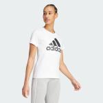 adidas Womens Essentials Logo Tee White/Black Large