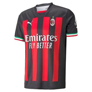 Puma Men's Soccer A.C. Milan 22/23 Home Jersey (X-Large)